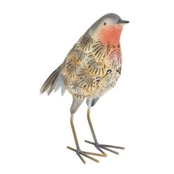 Dunelm Metal Robin Ornament -Garden Decoration Craft 1000159544 alt02