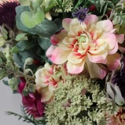 Dunelm Florals Forever Amelia Eustoma Luxury Bouquet -Garden Decoration Craft 1000163193 alt04