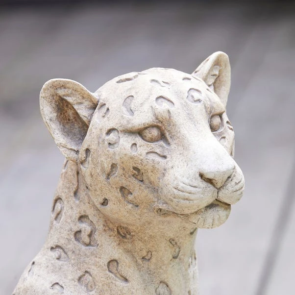 Dunelm Resin Leopard Garden Ornament 2 Dunelm Resin Leopard Garden Ornament - Image 2