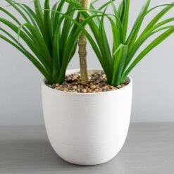 Dunelm Artificial Yucca Plant In Ceramic Pot -Garden Decoration Craft 1000183215 alt02