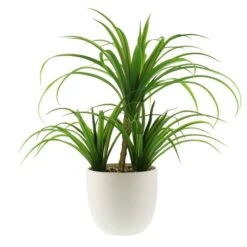 Dunelm Artificial Yucca Plant In Ceramic Pot -Garden Decoration Craft 1000183215 alt04