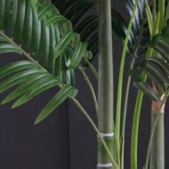 Dunelm Artificial Golden Palm Tree 130cm -Garden Decoration Craft 1000185129 alt02