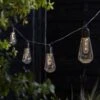 Dunelm 10 Retro Bulb Filament String Lights