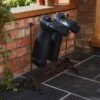 Dunelm Cast Iron Outdoor Welly Boot Holder