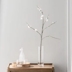 Dunelm Blossom Flower Cream Spray 120cm