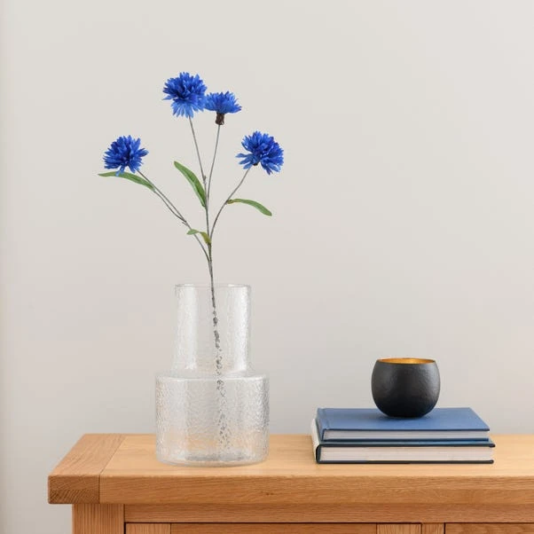 Dunelm Artificial Cornflower Blue Single Spray 60cm 1 Dunelm Artificial Cornflower Blue Single Spray 60cm