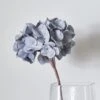 Dunelm Diamond Velvet Hydrangea Grey 77cm