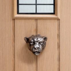 Dunelm Leopard Door Knocker