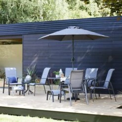 Dunelm Montreal 6 Seater Dining Set