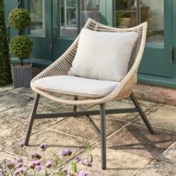 Dunelm Singapore 4 Seater Conversation Set -Garden Decoration Craft 30720066 alt03