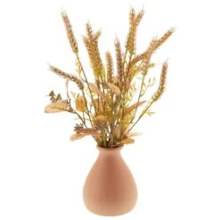 Dunelm Wheat In Ceramic Vase -Garden Decoration Craft 30724470 alt04