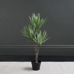 Dunelm Artificial Triple Stem Sisal Tree 90cm