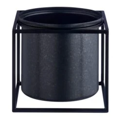 Dunelm London Black Framed Planter -Garden Decoration Craft 30729967 alt02