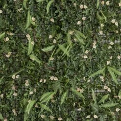 Dunelm Pack Of 6 Artificial Lily And Mixed Foliage Wall Panels -Garden Decoration Craft 30738602 alt02