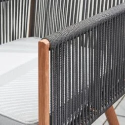 Elements Rope 4 Seater Dining Set -Garden Decoration Craft 30746641 alt05