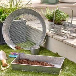 Dunelm Garden Sieve -Garden Decoration Craft 30747723 alt02