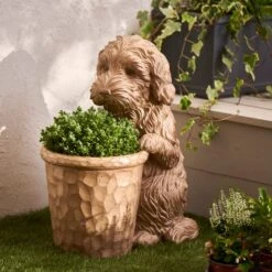 Dunelm Cockapoo Planter