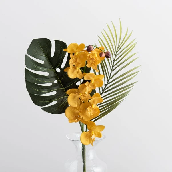 Dunelm Phalaenopsis And Palm Letterbox Bouquet 2 Dunelm Phalaenopsis And Palm Letterbox Bouquet - Image 2