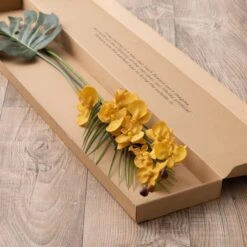 Dunelm Phalaenopsis And Palm Letterbox Bouquet 9 Dunelm Phalaenopsis And Palm Letterbox Bouquet -Garden Decoration Craft 30748809 alt03