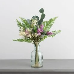 Dunelm Lavender And Foliage Letterbox Bouquet -Garden Decoration Craft 30748824 alt02