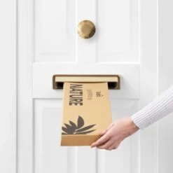 Dunelm Bamboo And Astilbe Letterbox Bouquet -Garden Decoration Craft 30748828 alt04