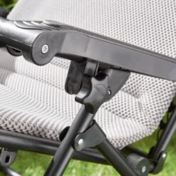 Dunelm Amsterdam Grey Lounger -Garden Decoration Craft 30749650 alt03