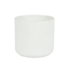 Dunelm White Ceramic Plant Pot -Garden Decoration Craft 30751212 alt02