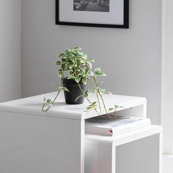 Dunelm Artificial Trailing Tradescantia In Pot 1 Dunelm Artificial Trailing Tradescantia In Pot