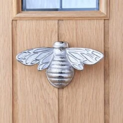Dunelm Bee Silver Door Knocker