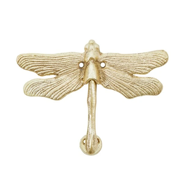 Dunelm Dragonfly Gold Door Knocker 3 Dunelm Dragonfly Gold Door Knocker - Image 3
