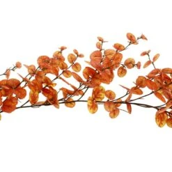 Dunelm Artificial Orange Eucalyptus Garland 160cm -Garden Decoration Craft 30768450 alt04