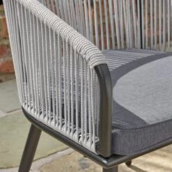 Dunelm Crescent 6 Seater Dining Set -Garden Decoration Craft 30788620 alt03