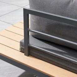 Elements 5 Seater Aluminium Corner Sofa Set 9 Elements 5 Seater Aluminium Corner Sofa Set -Garden Decoration Craft 30788767 alt04