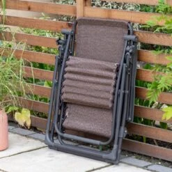 Dunelm Helsinki Lounger Bronze Twin Pack -Garden Decoration Craft 30788996 alt05