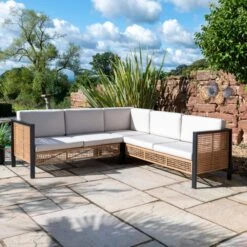 Dunelm Sulu 5 Seater Corner Sofa Set 10 Dunelm Sulu 5 Seater Corner Sofa Set -Garden Decoration Craft 30790990 alt04