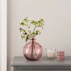 Dunelm Cream Pansy Bundle 38cm