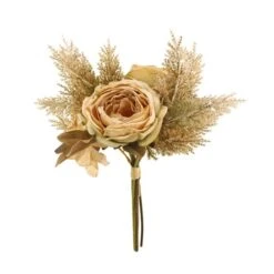 Dunelm Dried Look Rose And Pampas Bundle 35cm 7 Dunelm Dried Look Rose And Pampas Bundle 35cm -Garden Decoration Craft 30791578 alt03