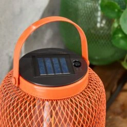 Elements Mesh Solar Lantern Tigerlily 5 Elements Mesh Solar Lantern Tigerlily -Garden Decoration Craft 30792770 alt02