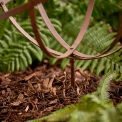 Dunelm Metal Abstract Foldable Sculpture Ball -Garden Decoration Craft 30795296 alt02