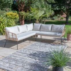 Dunelm San Luca Corner Sofa Set -Garden Decoration Craft 30795332 alt02