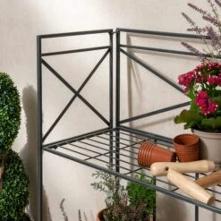 Churchgate Foldable Plant Shelf -Garden Decoration Craft 30795352 alt02