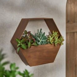 Elements Hexagonal Wall Planter