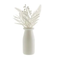 Dunelm White Floral Arrangement In Glass 26cm 7 Dunelm White Floral Arrangement In Glass 26cm -Garden Decoration Craft 30796537 alt03