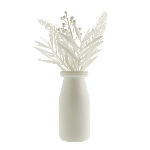 Dunelm White Floral Arrangement In Glass 26cm 4 Dunelm White Floral Arrangement In Glass 26cm - Image 4