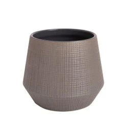 Dunelm Matt Grey Ceramic Plant Pot 5 Dunelm Matt Grey Ceramic Plant Pot -Garden Decoration Craft 30797261 alt02