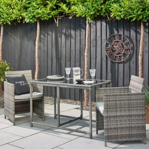 Dunelm St Lucia 2 Seater Cube Set -Garden Decoration Craft 30801542